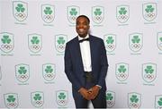 11 November 2023; Christopher Sibanda in attendance at the Team Ireland Olympic Ball at the Mansion House in Dublin. The event was a joint celebration of the brilliant performances of Team Ireland athletes at the European Games this summer, as well as the announcement of the winners of the Olympic Federation of Ireland Annual Awards. The event was attended by the Minister for Tourism, Culture, Arts, Gaeltacht, Sport and Media, Catherine Martin TD, Minister of State for Sport and Physical Education, Thomas Byrne TD, Olympic medallists, European Games athletes, Team Ireland Sponsors and Partners, Sport Ireland and the wider Olympic family. Photo by David Fitzgerald/Sportsfile