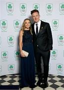 11 November 2023; Gavin and Siobhan Noble in attendance at the Team Ireland Olympic Ball at the Mansion House in Dublin. The event was a joint celebration of the brilliant performances of Team Ireland athletes at the European Games this summer, as well as the announcement of the winners of the Olympic Federation of Ireland Annual Awards. The event was attended by the Minister for Tourism, Culture, Arts, Gaeltacht, Sport and Media, Catherine Martin TD, Minister of State for Sport and Physical Education, Thomas Byrne TD, Olympic medallists, European Games athletes, Team Ireland Sponsors and Partners, Sport Ireland and the wider Olympic family. Photo by David Fitzgerald/Sportsfile