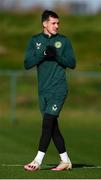 15 November 2023; Jason Knight during a Republic of Ireland training session at the FAI National Training Centre in Abbotstown, Dublin. Photo by Stephen McCarthy/Sportsfile