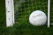 29 October 2023; A general view of a football during the Mayo County Senior Club Football Championship final match between Ballina Stephenites and Breaffy at Hastings Insurance MacHale Park in Castlebar, Mayo. Photo by Piaras Ó Mídheach/Sportsfile