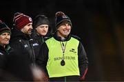 11 November 2023; Ballina Stephenites manager Niall Heffernan during the AIB Connacht GAA Football Senior Club Championship quarter-final match between Ballina Stephenites, Mayo, and Fulham Irish, London, at Hastings Insurance MacHale Park in Castlebar, Mayo. Photo by Piaras Ó Mídheach/Sportsfile