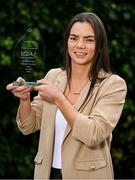 17 November 2023; Niamh O’Dea of Banner Ladies and Clare with The Croke Park/LGFA Player of the Month award for October 2023, at The Croke Park in Jones Road, Dublin. Niamh scored 1-3 in the 2023 Clare Senior County Final victory over West Clare Gaels and an incredible 3-6 from play as Banner Ladies defeated Mourneabbey in the Munster Senior Club Championship semi-final. Photo by Brendan Moran/Sportsfile