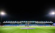 17 November 2023; A general view of Marienlyst Stadion before the UEFA European Under-21 Championship Qualifier match between Norway and Republic of Ireland at Marienlyst Stadion in Drammen, Norway. Photo by Marius Simensen/Sportsfile