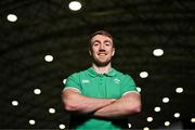 17 November 2023; Terry Kennedy poses for a portrait during the Ireland media day ahead of the HSBC SVNS Season at the IRFU High Performance Centre in Dublin. Photo by Ben McShane/Sportsfile