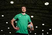 17 November 2023; Terry Kennedy poses for a portrait during the Ireland media day ahead of the HSBC SVNS Season at the IRFU High Performance Centre in Dublin. Photo by Ben McShane/Sportsfile