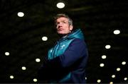 17 November 2023; Men's head coach James Topping poses for a portrait during the Ireland media day ahead of the HSBC SVNS Season at the IRFU High Performance Centre in Dublin. Photo by Ben McShane/Sportsfile