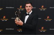 17 November 2023; Diarmaid Byrnes of Limerick with his PwC GAA/GPA All-Star Award during the 2023 PwC GAA/GPA All-Star Awards at the RDS in Dublin. Photo by David Fitzgerald/Sportsfile