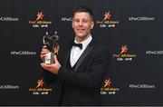 17 November 2023; Dan Morrissey of Limerick with his PwC GAA/GPA All-Star Award during the 2023 PwC GAA/GPA All-Star Awards at the RDS in Dublin. Photo by David Fitzgerald/Sportsfile