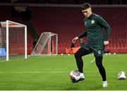 17 November 2023; Dara O'Shea during a Republic of Ireland training session at Johan Cruijff ArenA in Amsterdam, Netherlands. Photo by Stephen McCarthy/Sportsfile