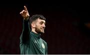 17 November 2023; Troy Parrott during a Republic of Ireland training session at Johan Cruijff ArenA in Amsterdam, Netherlands. Photo by Stephen McCarthy/Sportsfile