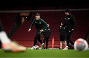 17 November 2023; Dara O'Shea during a Republic of Ireland training session at Johan Cruijff ArenA in Amsterdam, Netherlands. Photo by Stephen McCarthy/Sportsfile