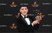 17 November 2023; Paudie Clifford of Kerry with his PwC GAA/GPA All-Star Award during the 2023 PwC GAA/GPA All-Star Awards at the RDS in Dublin. Photo by David Fitzgerald/Sportsfile