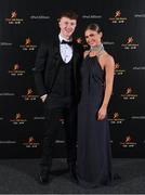 17 November 2023; Jake Morris of Tipperary and Ellie Jack on arrival at the 2023 PwC GAA/GPA All-Star Awards at the RDS in Dublin. Photo by Seb Daly/Sportsfile