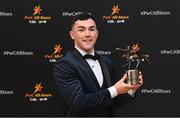 17 November 2023; Colm Basquel of Dublin with his PwC GAA/GPA All-Star Award during the 2023 PwC GAA/GPA All-Star Awards at the RDS in Dublin. Photo by David Fitzgerald/Sportsfile