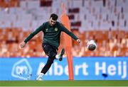 17 November 2023; Troy Parrott during a Republic of Ireland training session at Johan Cruijff ArenA in Amsterdam, Netherlands. Photo by Stephen McCarthy/Sportsfile