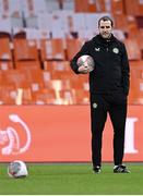 17 November 2023; Coach John O'Shea during a Republic of Ireland training session at Johan Cruijff ArenA in Amsterdam, Netherlands. Photo by Stephen McCarthy/Sportsfile