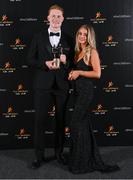 17 November 2023; William O'Donoghue of Limerick and Gemma Cowen during the 2023 PwC GAA/GPA All-Star Awards at the RDS in Dublin. Photo by Seb Daly/Sportsfile