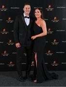 17 November 2023; Dan Morrissey of Limerick and Yvonne Maher during the 2023 PwC GAA/GPA All-Star Awards at the RDS in Dublin. Photo by Seb Daly/Sportsfile