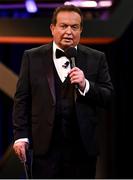 17 November 2023; MC Marty Morrissey during the 2023 PwC GAA/GPA All-Star Awards at the RDS in Dublin. Photo by Brendan Moran/Sportsfile