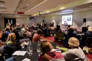 18 November 2023; A general view of the Healthy club building blocks workshop during the Irish Life GAA Healthy Club Conference 2023 at Croke Park in Dublin. Photo by Tyler Miller/Sportsfile