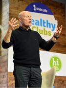 18 November 2023; Founder and Medical Director, ExWell, Dr. Noel McCaffrey speaking at the Irish Life GAA Healthy Club Conference 2023 at Croke Park in Dublin. Photo by Tyler Miller/Sportsfile