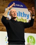 18 November 2023; Founder and Medical Director, ExWell, Dr. Noel McCaffrey speaking at the Irish Life GAA Healthy Club Conference 2023 at Croke Park in Dublin. Photo by Tyler Miller/Sportsfile