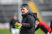 18 November 2023; Ballina Stephenites manager Niall Heffernan before the AIB Connacht GAA Football Senior Club Championship Semi-Final match between Corofin, Galway, and Ballina Stephenites, Mayo, at Pearse Stadium, Galway. Photo by Ray Ryan/Sportsfile