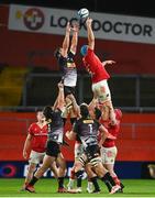 18 November 2023; Gary Porter of DHL Stormers in action against Tadhg Beirne of Munster during the United Rugby Championship match between Munster and DHL Stormers at Thomond Park in Limerick. Photo by David Fitzgerald/Sportsfile