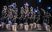 18 November 2023; A general view of the awards before the TG4 All-Ireland Ladies Football All Stars Awards banquet, in association with Lidl, at the Bonnington Dublin Hotel. Photo by Brendan Moran/Sportsfile