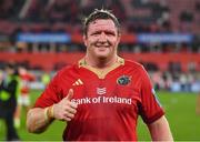 18 November 2023; Stephen Archer of Munster who equalled the record number of Munster caps of 268 held by Donncha O'Callaghan after the United Rugby Championship match between Munster and DHL Stormers at Thomond Park in Limerick. Photo by David Fitzgerald/Sportsfile