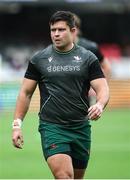 18 November 2023; Dave Heffernan of Connacht warms up before the United Rugby Championship match between Hollywoodbets Sharks and Connacht at Holywoodbets Kings Park in Durban, South Africa. Photo by Shaun Roy/Sportsfile