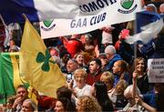 18 November 2023; Supporters in the crowd during the Scór Sinsir 2023 All-Ireland Finals at the INEC Arena in Killarney, Kerry. Photo by Eóin Noonan/Sportsfile