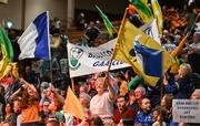 18 November 2023; Supporters in the crowd during the Scór Sinsir 2023 All-Ireland Finals at the INEC Arena in Killarney, Kerry. Photo by Eóin Noonan/Sportsfile