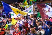 18 November 2023; Supporters in the crowd during the Scór Sinsir 2023 All-Ireland Finals at the INEC Arena in Killarney, Kerry. Photo by Eóin Noonan/Sportsfile