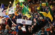 18 November 2023; Supporters in the crowd during the Scór Sinsir 2023 All-Ireland Finals at the INEC Arena in Killarney, Kerry. Photo by Eóin Noonan/Sportsfile