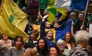 18 November 2023; Supporters in the crowd during the Scór Sinsir 2023 All-Ireland Finals at the INEC Arena in Killarney, Kerry. Photo by Eóin Noonan/Sportsfile