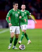 18 November 2023; Jamie McGrath of Republic of Ireland during the UEFA EURO 2024 Championship qualifying group B match between Netherlands and Republic of Ireland at Johan Cruijff ArenA in Amsterdam, Netherlands. Photo by Stephen McCarthy/Sportsfile