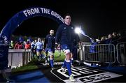 18 November 2023; Leinster co-captain James Ryan walks back into the changing room before the United Rugby Championship match between Leinster and Scarlets at the RDS Arena in Dublin. Photo by Harry Murphy/Sportsfile