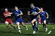 18 November 2023; Sam Prendergast of Leinster during the United Rugby Championship match between Leinster and Scarlets at the RDS Arena in Dublin. Photo by Sam Barnes/Sportsfile