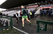 18 November 2023; Daithi Burke of Corofin takes to the field before the start of the AIB Connacht GAA Football Senior Club Championship Semi-Final match between Corofin, Galway, and Ballina Stephenites, Mayo, at Pearse Stadium, Galway. Photo by Ray Ryan/Sportsfile