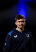 18 November 2023; Fintan Gunne of Leinster before the United Rugby Championship match between Leinster and Scarlets at the RDS Arena in Dublin. Photo by Harry Murphy/Sportsfile