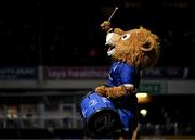 18 November 2023; Leinster mascot Leo the Lion during the United Rugby Championship match between Leinster and Scarlets at the RDS Arena in Dublin. Photo by Sam Barnes/Sportsfile