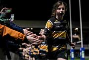 18 November 2023; Action between North Meath and Blessington in the Bank of Ireland Half-Time Minis during the United Rugby Championship match between Leinster and Scarlets at the RDS Arena in Dublin. Photo by Sam Barnes/Sportsfile