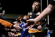 18 November 2023; Action between North Meath and Blessington in the Bank of Ireland Half-Time Minis during the United Rugby Championship match between Leinster and Scarlets at the RDS Arena in Dublin. Photo by Sam Barnes/Sportsfile