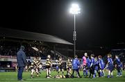 18 November 2023; Action between North Meath and Blessington in the Bank of Ireland Half-Time Minis during the United Rugby Championship match between Leinster and Scarlets at the RDS Arena in Dublin. Photo by Sam Barnes/Sportsfile