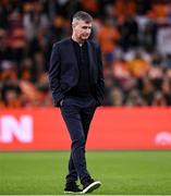 18 November 2023; Republic of Ireland manager Stephen Kenny before the UEFA EURO 2024 Championship qualifying group B match between Netherlands and Republic of Ireland at Johan Cruijff ArenA in Amsterdam, Netherlands. Photo by Stephen McCarthy/Sportsfile