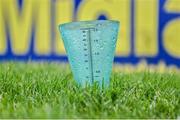 19 November 2023; A rain gauge is seen before the AIB Munster GAA Hurling Senior Club Championship Semi-Final match between Kiladangan, Tipperary, and Clonlara, Clare, at FBD Semple Stadium in Thurles, Tipperary. Photo by Stephen Marken/Sportsfile