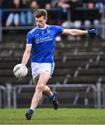 19 November 2023; John Heslin of St Loman's Mullingar takes a free during the AIB Leinster GAA Football Senior Club Championship Semi-Final match between St Loman's Mullingar, Mullingar, and Naas, Kildare, at TEG Cusack Park in Mullingar, Westmeath. Photo by Piaras Ó Mídheach/Sportsfile