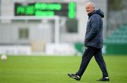 19 November 2023; Shelbourne manager Noel King before the Sports Direct FAI Women's Cup Final match between Athlone Town and Shelbourne at Tallaght Stadium in Dublin. Photo by Stephen McCarthy/Sportsfile