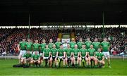 19 November 2023; The Milltown/Castlemaine team before the Kerry County Intermediate Football Championship Final match between Fossa and Milltown/Castlemaine at Austin Stack Park in Tralee, Kerry. Photo by David Fitzgerald/Sportsfile